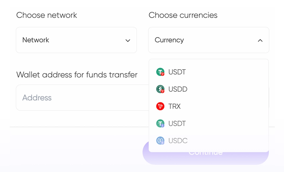 Automatic fund withdrawals