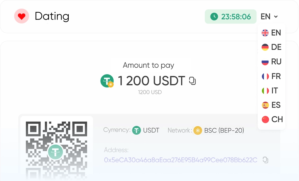 Conversion-optimized payment page